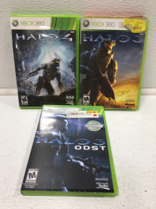 Halo -3 ODST, Halo 3, Halo 4 For Xbox 360 - Spc 6