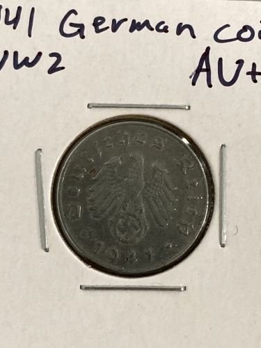 1941 German Coin WWII