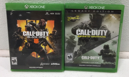 Call Of Duty Black Ops, Call Of Duty Infinte Warefare For Xbox One -Spc 6