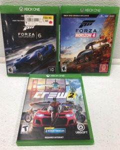 Forza 4, Forza 6, Crew 2, For Xbox One - Spc 6