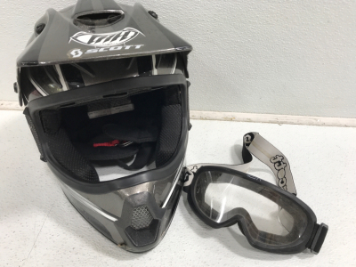THH Helmet Size Youth Large & Scott Goggles Sp7