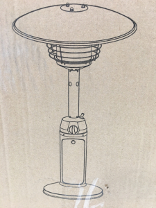 Uline Tabletop Patio Heater SP 7