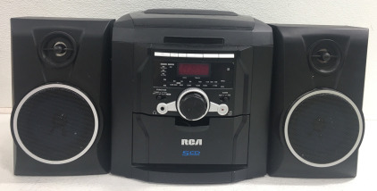 RCA 5 Disc CD Player & Audio System AM/FM Radio SP7