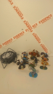 (10) Assorted Skylanders Figures For Xbox 360 (1) Skylanders Xbox 360 Portal Pad
