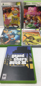 (5) Xbox Games -Spc 6