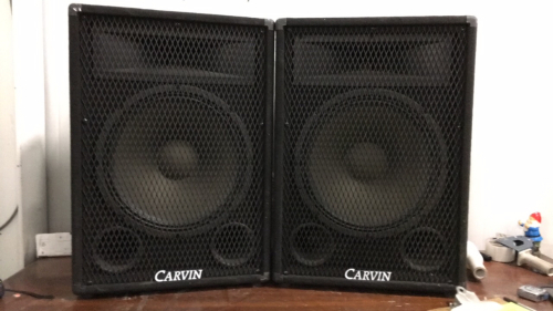 (2) Carvin Speakers