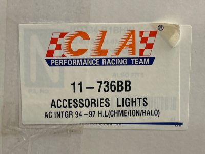 CLA Performance Racing Team Acura Integra ‘94-97 Left and Right Lights