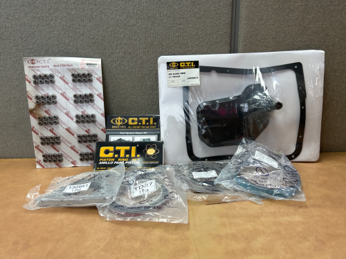 C.T.I. Fuel System Repair Kit, Piston Ring Set, Valve Stem Seals and More