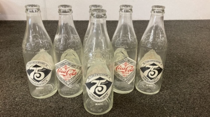 (6) Vantage Coca-Cola Bottles