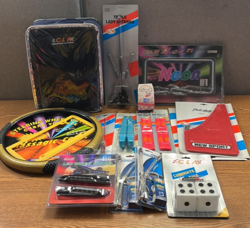 Steering Wheel Cover, Seat Covers, License Plate Frames, and more