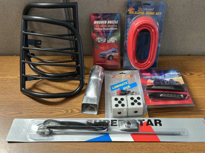 Metal Tail Light Covers, High Temp Hose, Antenna, and more