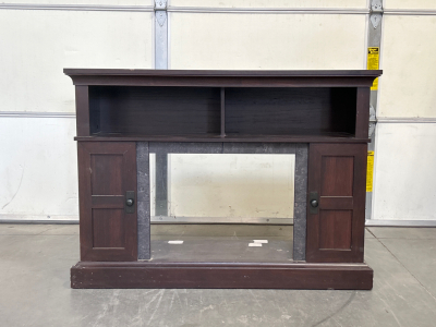 Dark Wooden Media/ TV Stand