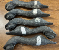 6 Goose Decoy Heads - 3