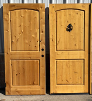 2 Wood Doors