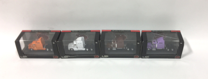 (4) Long Haul Model Trucks