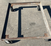 Heavy Duty Metal Frame on Wheels - 3