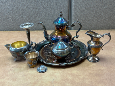 Vintage Silver Tea Set