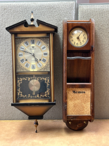 (2) Vintage Clocks