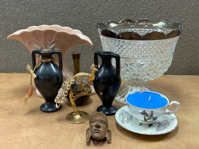 Vase, Candle, Crystal Vase and More