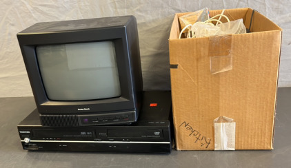 Radio Shack TV, DVD / VCR Player and more