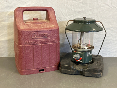 Coleman Propane Lantern With Case