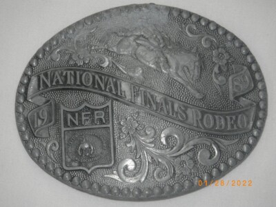 Vintage National Finals 1989 Belt Buckle