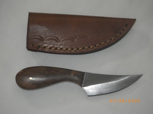 Small Stainless Hunting Knife With Sheath