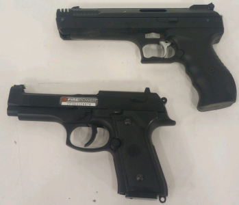 (1) Firepower Brand Sport 105 Air Soft Pistol (1) Beeman P17 Air Soft Pistol