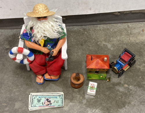 Beach Santa, Disney Memorabilia, & More