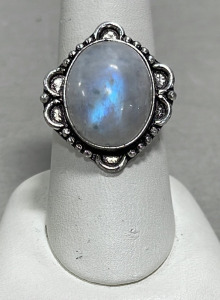 (1) Moonstone .925 Ring, Size 9