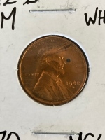 1942-D MS65RD GEM Wheat Penny