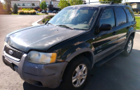 2002 FORD ESCAPE XLT - 4X4 - RUNS WELL