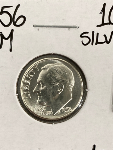 1956 MS66 Silver Roosevelt Dime