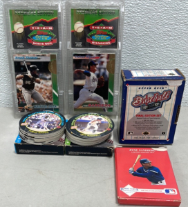 (2) 1993 Topps MLB Premier Edition Stadium Club Unopened Sets&hellip; White Sox, Rangers, (1) Upper Deck 1991 Baseball Final Edition Set, (2) Sets 1994 Oscar Meyer Pop Ups