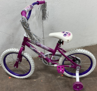 Child’s Huffy Seastar w/ Training Wheels (Purple)