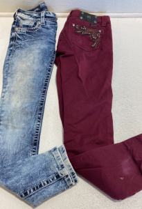 (2) Women&rsquo;s Miss Me Jeans Size 25