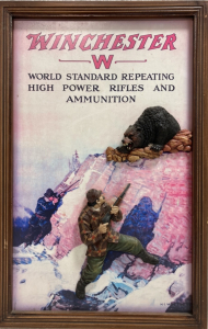 3D Vintage Winchester Rifle Wall Art