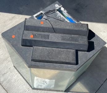 32 1/2&rsquo;&rsquo; x 26&rsquo;&rsquo; x 25&rsquo;&rsquo; Fish Tank With Tubes And More
