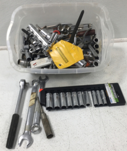 Lots Of Various Wrenches, Nuts, And Bolts, And all Packaging Items