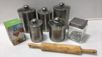 Storage Bins Honey Dispenser Roller