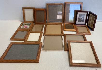 (16) Assorted Picture Frames