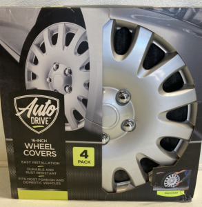Auto Drive 16&rdquo; Wheel Covers