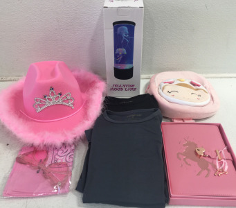 Jellyfish Mood Lamp (2) szS Thermal Set (1) Unicorn Diary & Much More!!