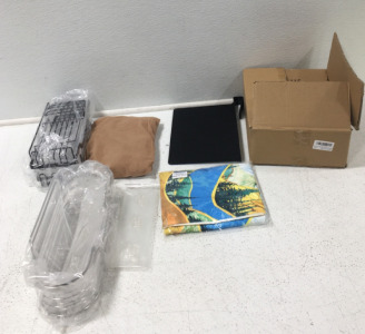 Stainless Shower Caddy, Sooyee 6 Pack Black Beau Hats, Purses Separators, Cushion Slipcover By PureFit, And More