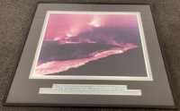 Framed Eruption Of Mauna Loa Photo