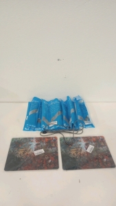 (18) 6' Braided Lightning Apple Products Charging Cables (2) Superman Mouse Pads