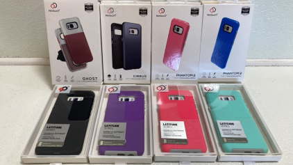 (1) Samsung Galaxy S8 Plus Case w/ Car Mount, (10) Samsung Galaxy S8 Plus Cases