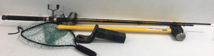 (2) Pittsburgh 8LB Sledge Hammer (1) South Bend Black Beauty 8&rsquo;3&rdquo; Salmon/Steelhead Rod (1) 1&rdquo; Tow Hitch & More!
