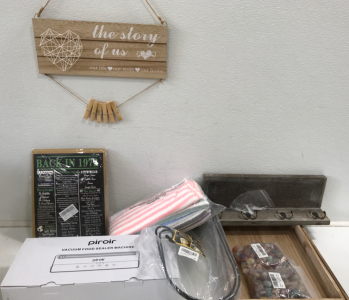 (2) Wood Decorative Trays (1) Piroir Vacuum Sealer Machine & Much More!!