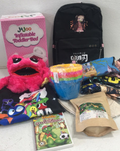 Franklin Cartoon DVD, Sz L Hoody, J&Joo Inflatable Toddler Bed & Much More!!